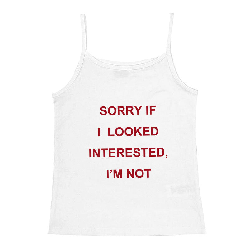 Dame cropped T-skjorte med morsom slogan trykk Skjora