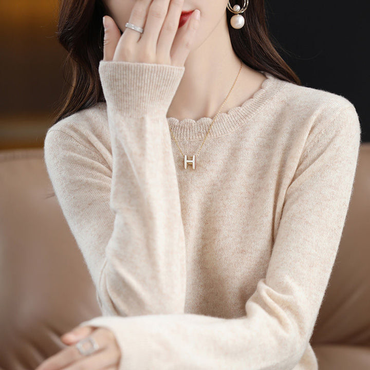 Damer Fin Cashmere Genser Skjora
