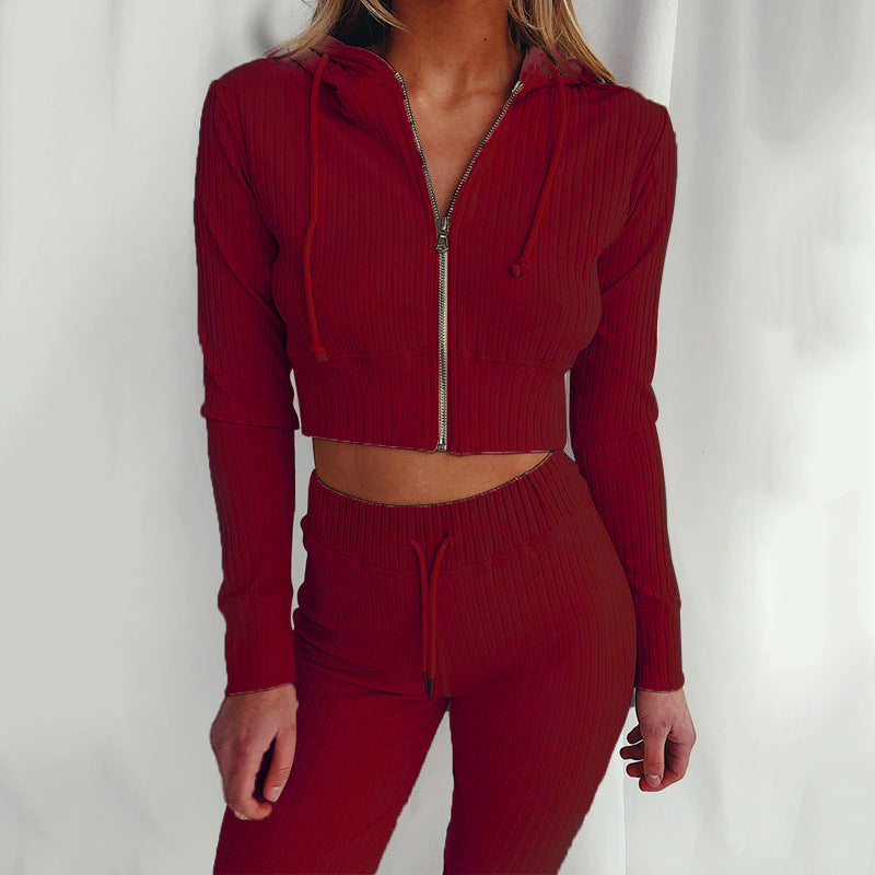 Damer Sporty Crop Top og Skjora Leggings
