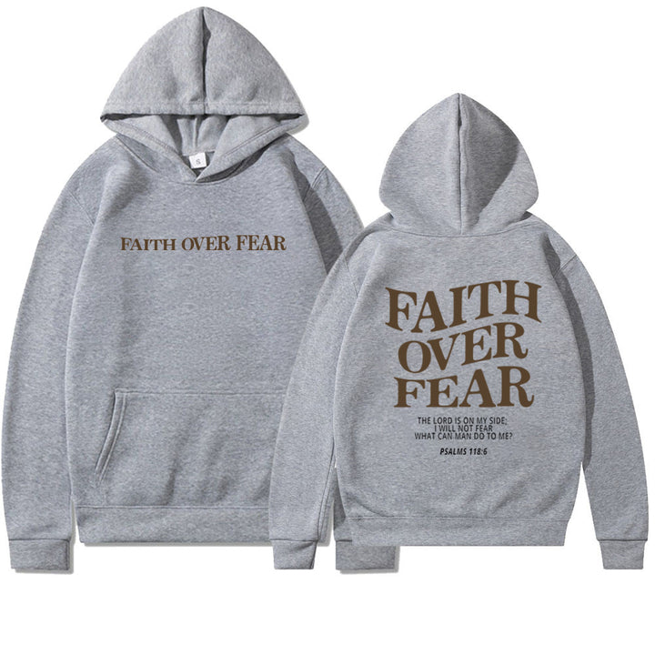 Dame hoodie med inspirerende tekst og høykvalitets håndverk Skjora