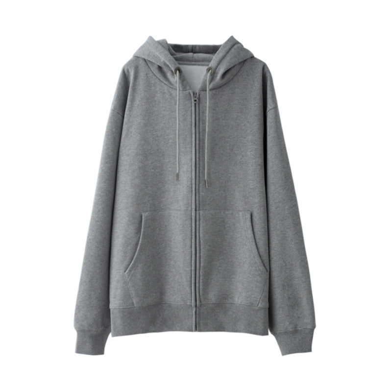 Dame hoodie med en oversized passform og praktiske lommer