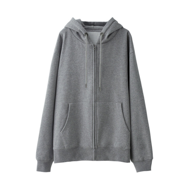 Dame hoodie med en oversized passform og praktiske lommer