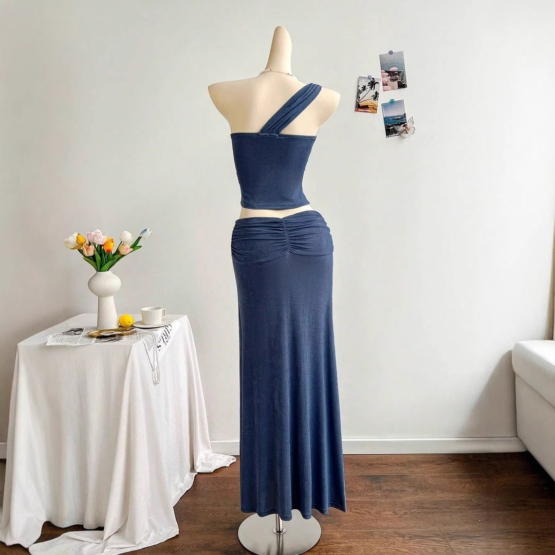 Dame elegant sommerkjole med floral detalj Skjora