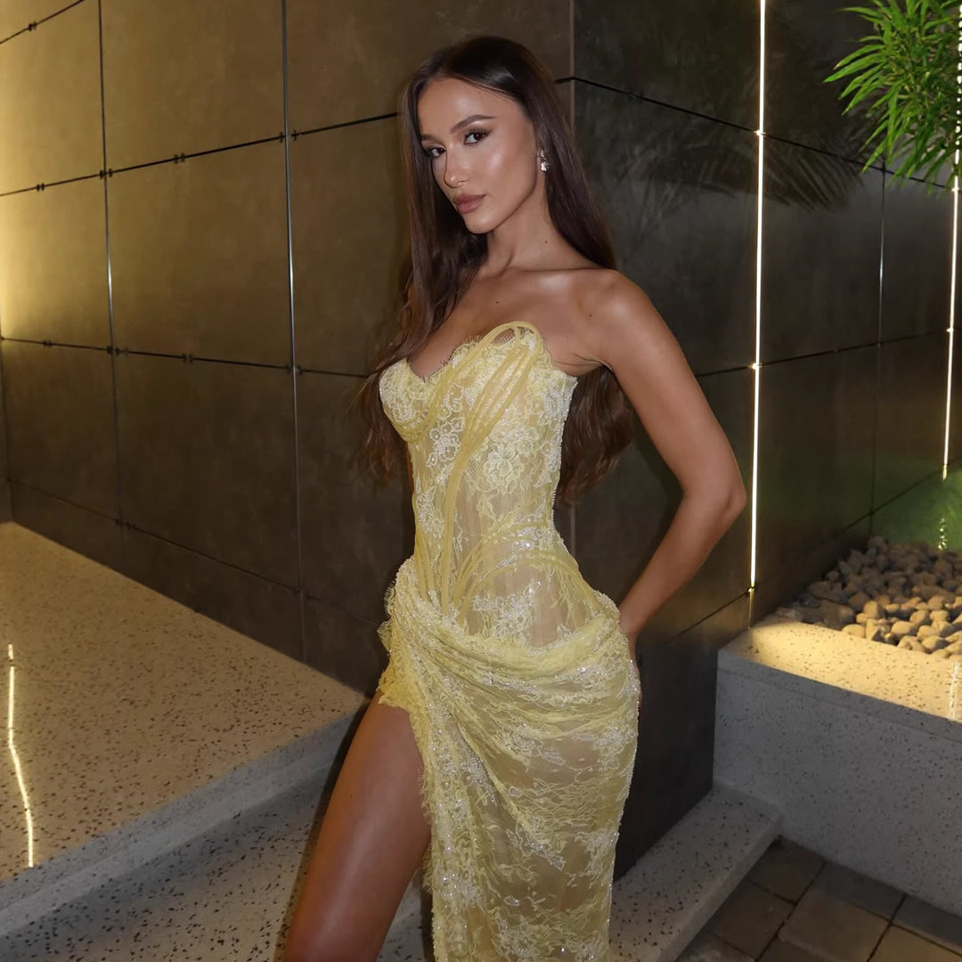Dress for women for evening use Skjora