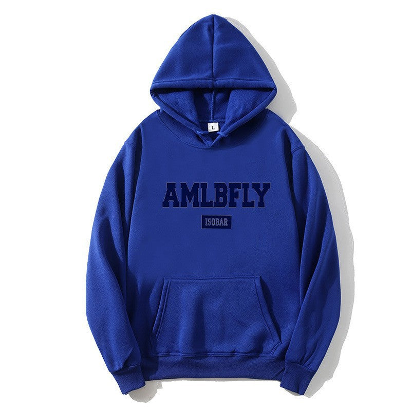Damer Hoodie med moderne bokstavering Skjora