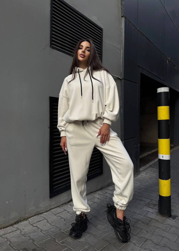Kvinnenes komfortable oversized fritidssett Skjora