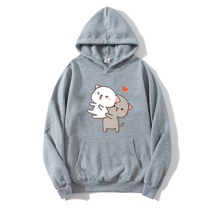 Damen Kapuzenpullover mit verspieltem Tierdesign Skjora
