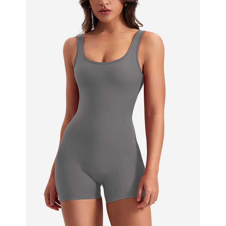Dame Elegant og figursydd Sport-Jumpsuit Skjora