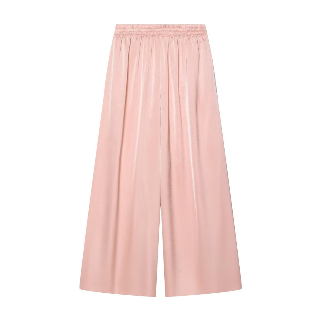 Damevidde Culotte med elastisk belte og flytende stoff Skjora