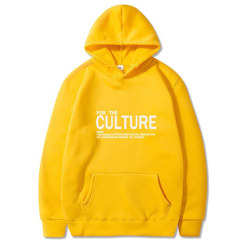 Damer hoodie med inspirerende kulturell trykk Skjora