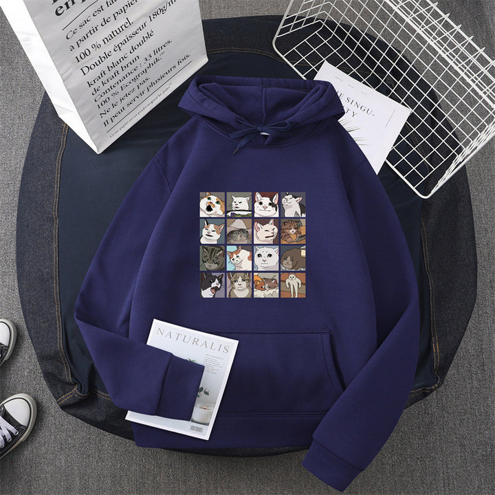 Kvinnes Sweatshirt med Dyremotiv Skjora
