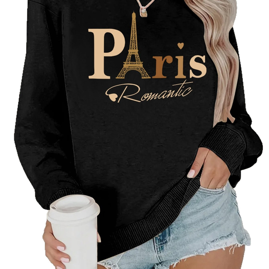 Kvinnegenser med romantisk Paris-design Skjora