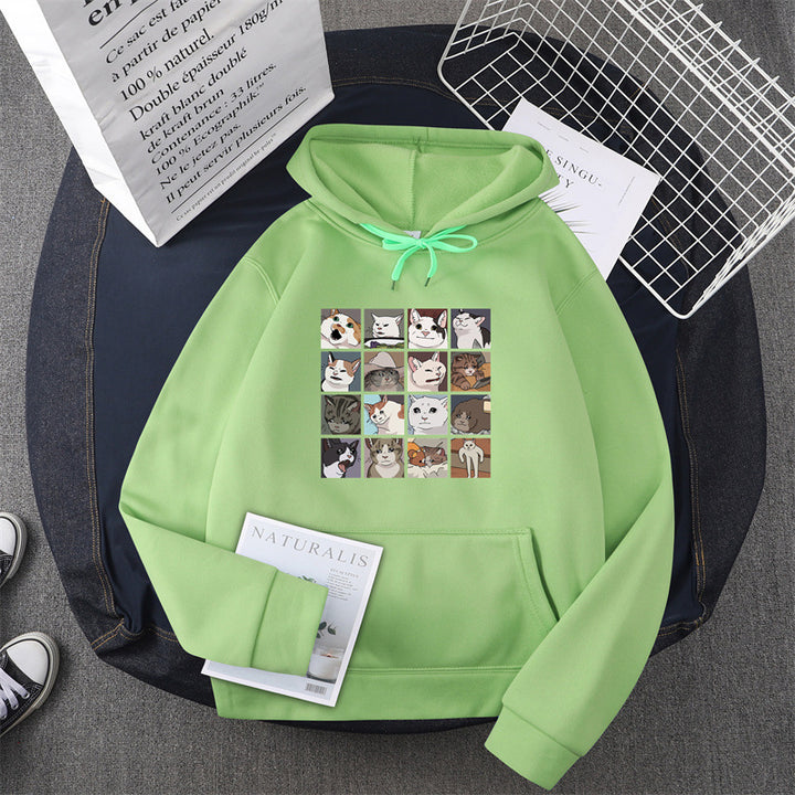 Kvinnes Sweatshirt med Dyremotiv Skjora
