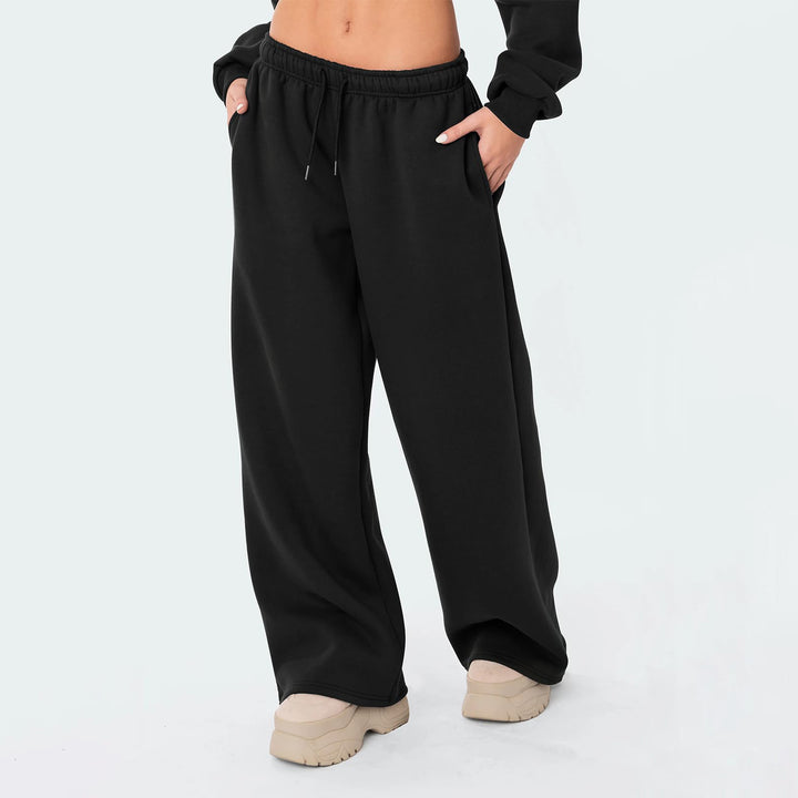 Damer vidt skårne Sweatpants Skjora