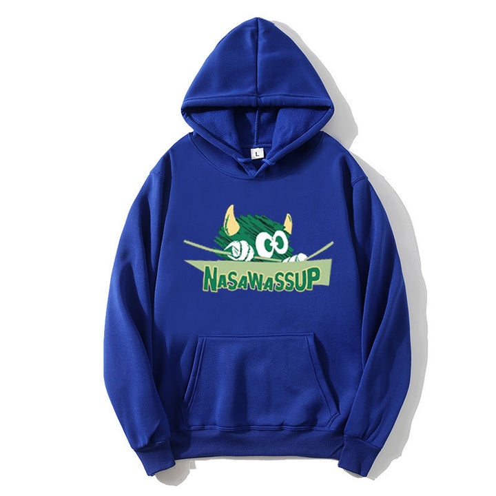 Damen Kapuzenpullover mit verspieltem Motiv Skjora