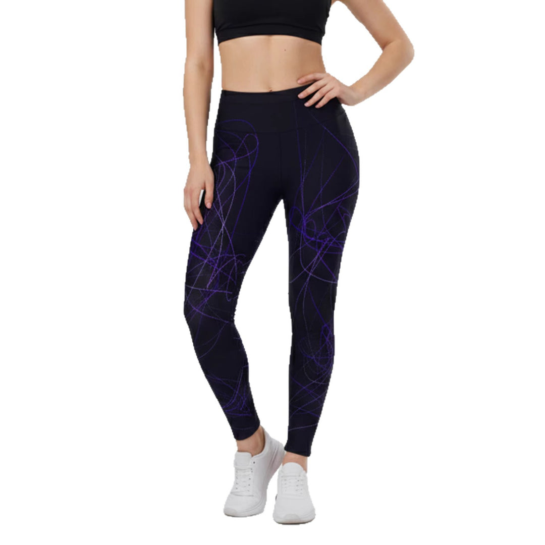Damen Sportlegging mit stilvollem grafischen Design Skjora
