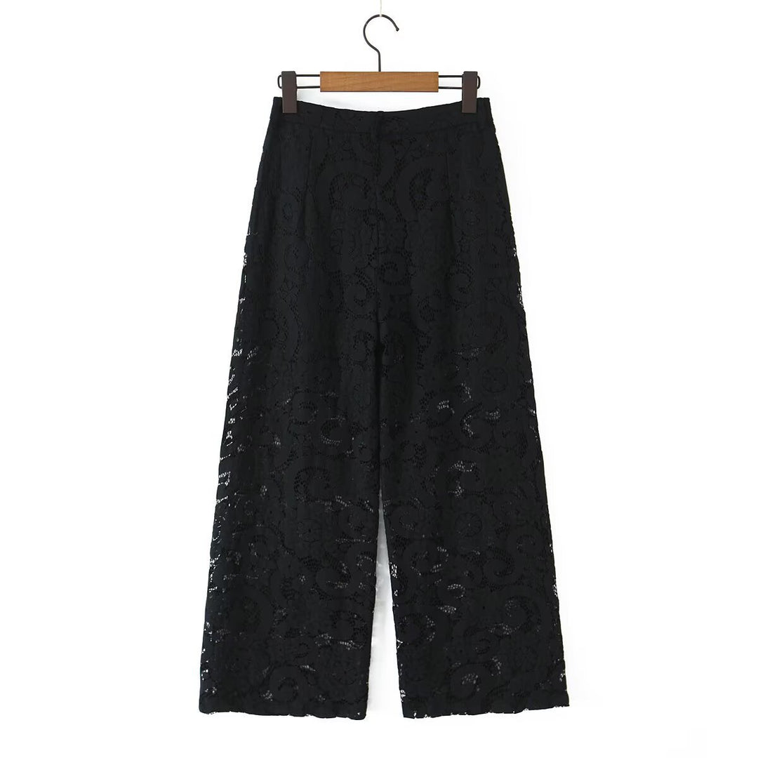 Dame bred topp buks med elegant snitt og luksuriøst design Skjora
