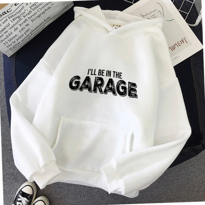 Damegenser med kreativ garage-motiv Skjora
