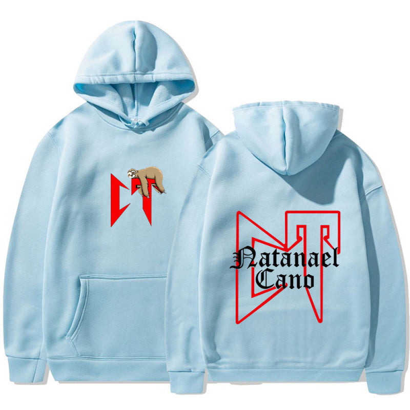 Dame hoodie med kreative dyremotiver og høykvalitets fleece Skjora