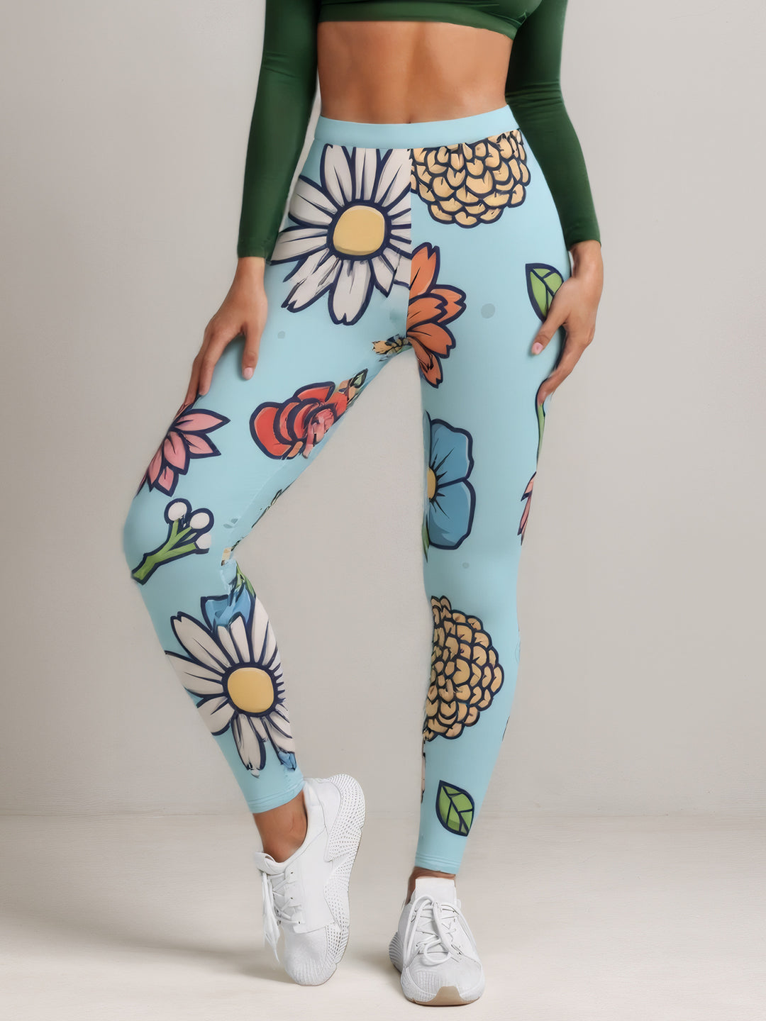 Damen Sportleggings Skjora