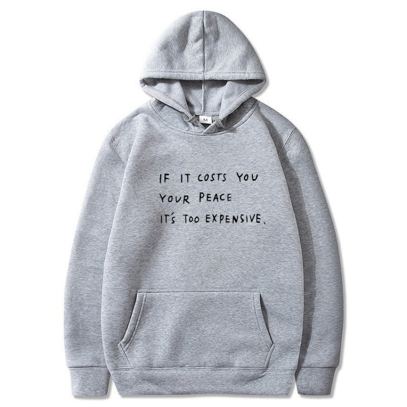 Dame hoodie med inspirerende sitat og komfortabel passform Skjora