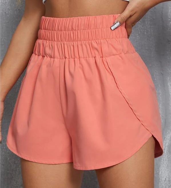 Dame sporty slip pants with elastic waistband and side inserts Skjora