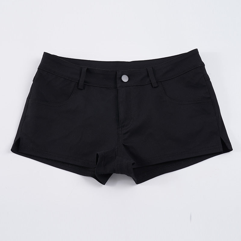 Dame sporty shorts med praktiske lommer og moderne snitt Skjora