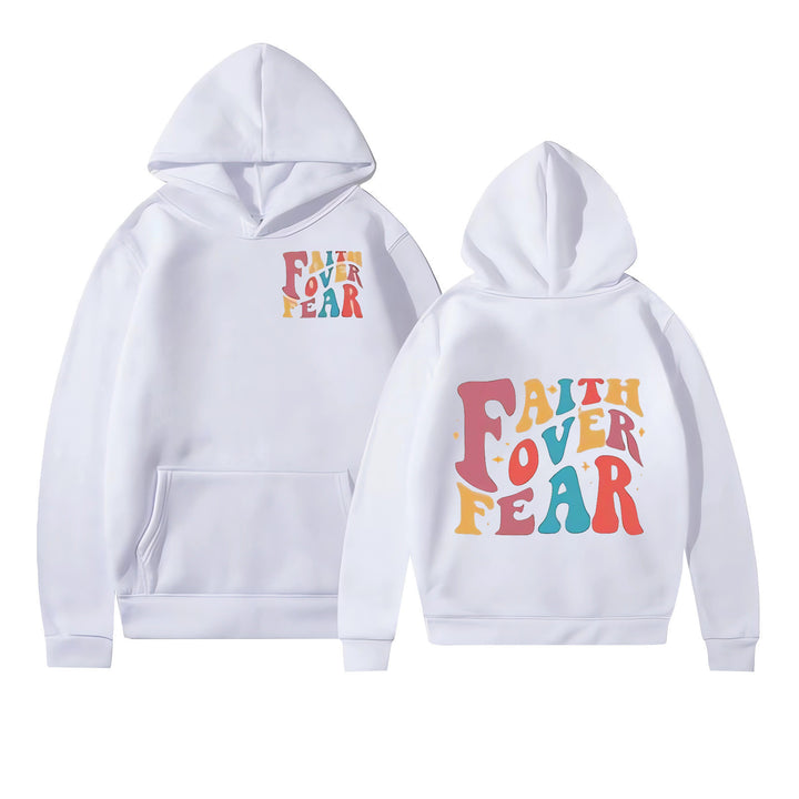 Dame hoodie med unikt grafisk display Skjora