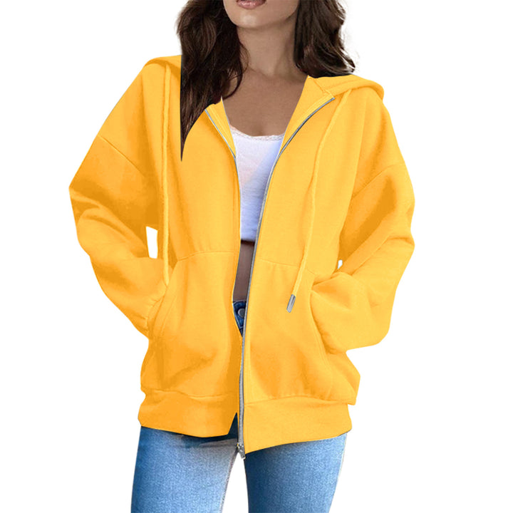 Dame hettejakke med koselig oversized snitt Skjora