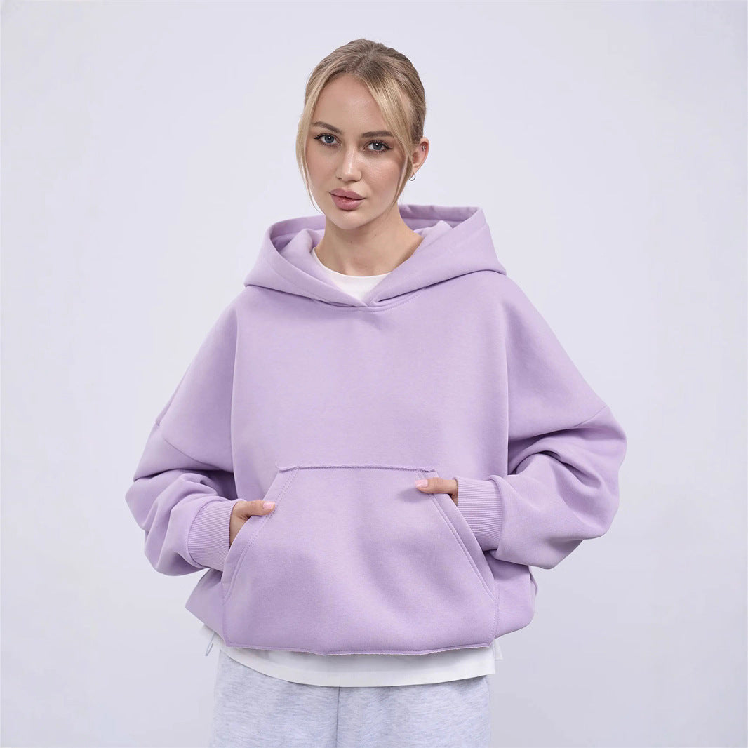 Kvinnens komfortable oversized hettegenser Skjora