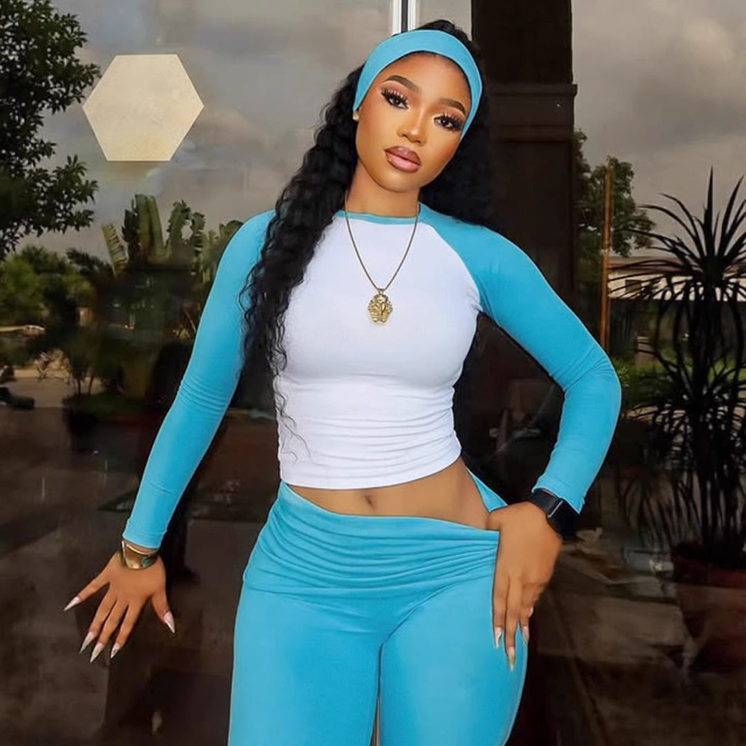 Sporty and fashionable set for women with long sleeves Skjora
