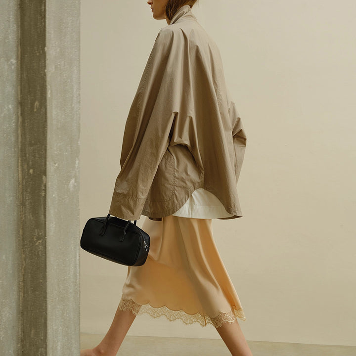 Dame elegant overgangsjakke i oversized snitt Skjora