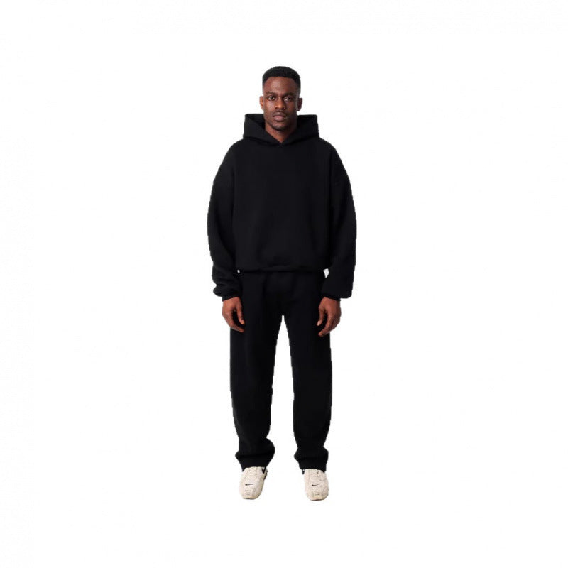 Kvinnenes Cozy Sweatshirt og Bukse Sett med Høy Krage og Casual Fit Skjora