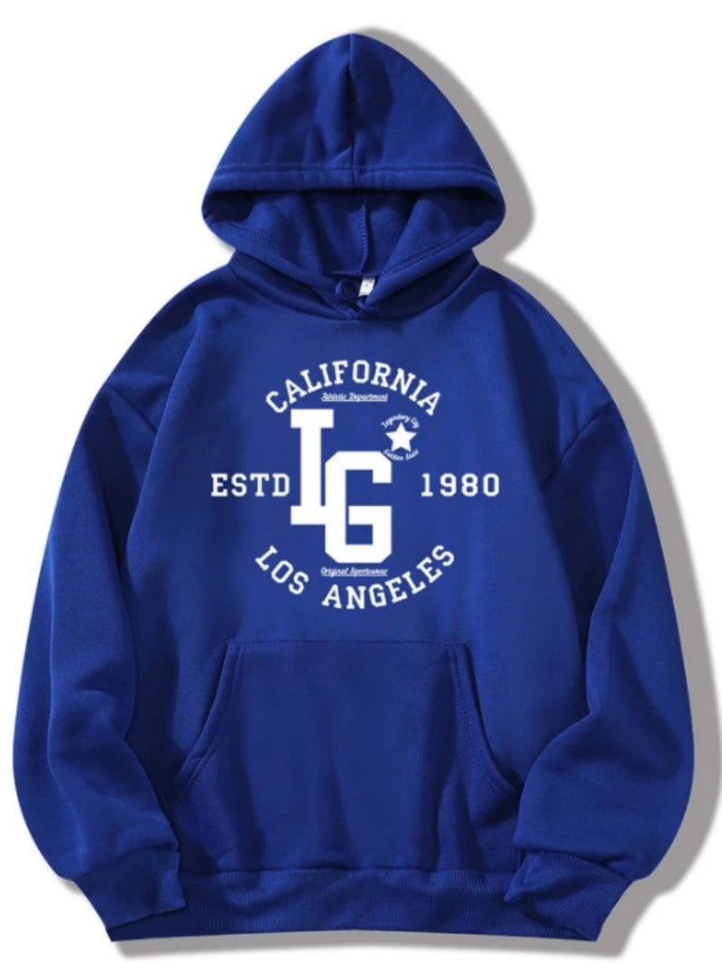 Dame hettegenser med sporty California-print Skjora