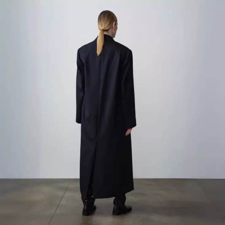 Dame elegant oversized frakk Skjora