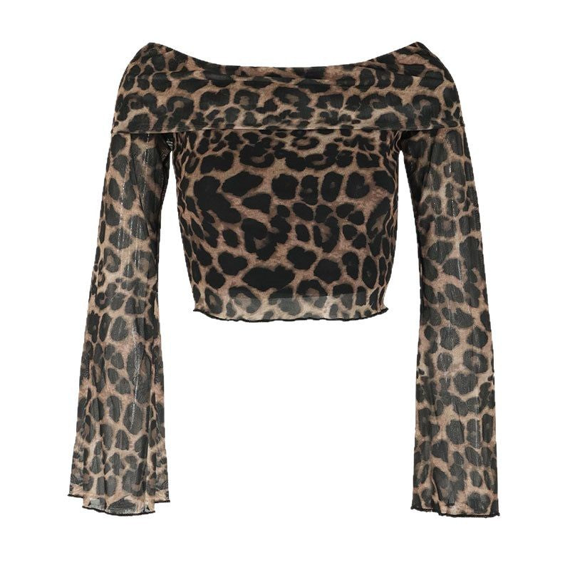 Dame Off-Shoulder Bluse med vidt utsvingte ermer Skjora
