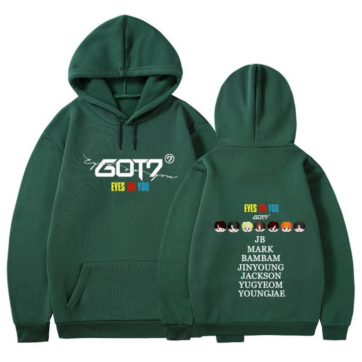 Dame hoodie med unikt GOT7 design og komfortabel passform Skjora