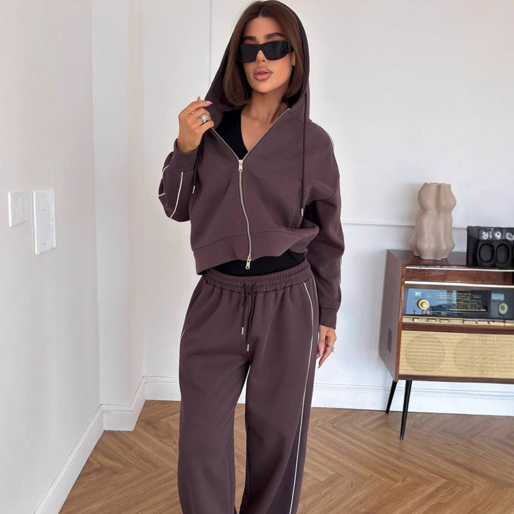 Dame sporty relax-set laget av høykvalitets jersey Skjora