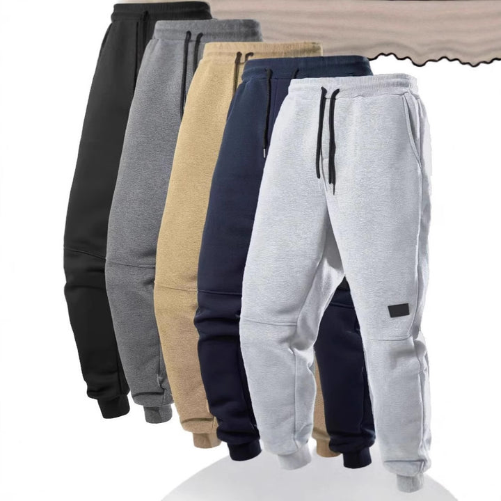 Kvinnors bekväma Slim-Fit joggers med sidfickor och elastisk midja Skjora