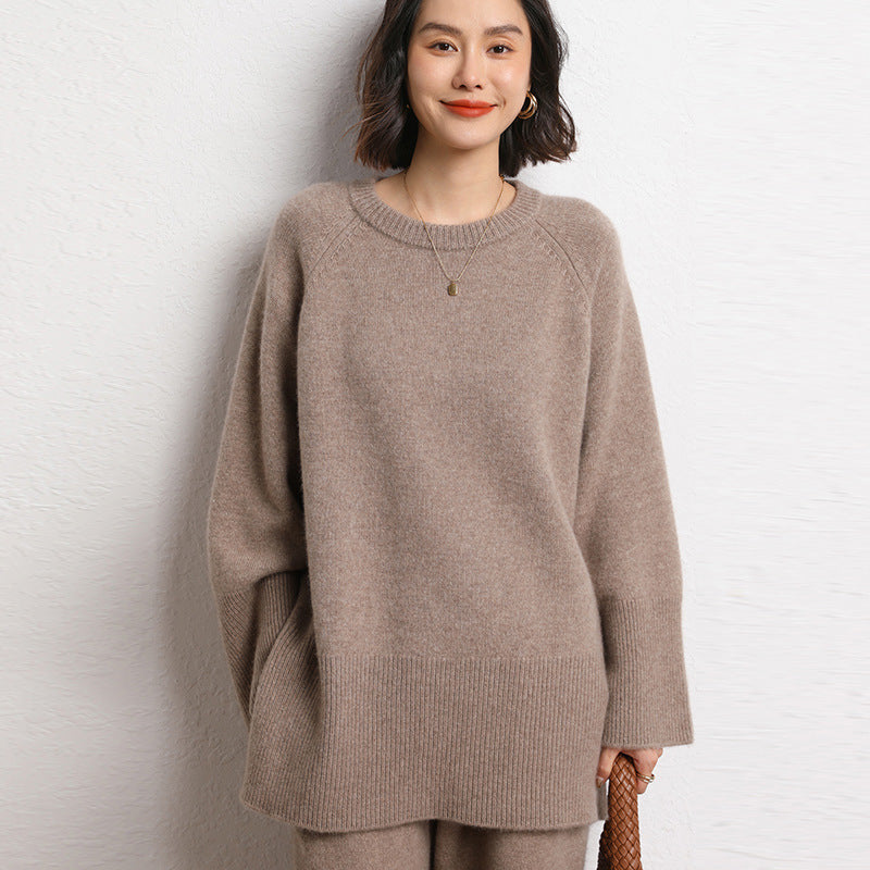 Damer Moderne Oversized Genser Skjora