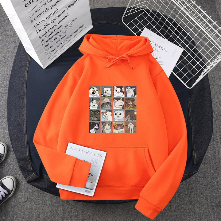 Kvinnes Sweatshirt med Dyremotiv Skjora