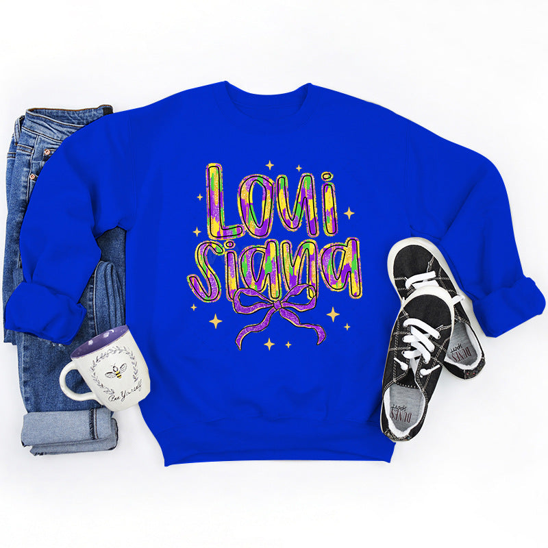 Kvinnelig sweatshirt med kreativ tekst og myk innerforing Skjora