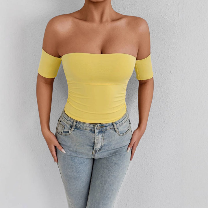 Damer Off-Shoulder Body med figurnærende snitt Skjora