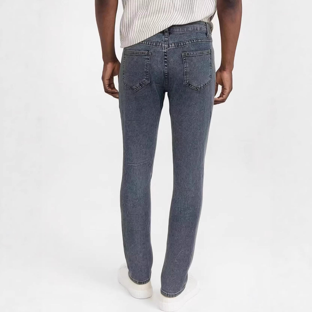 Herre Ødelagte Jeans med moderne Brukt-Look Skjora