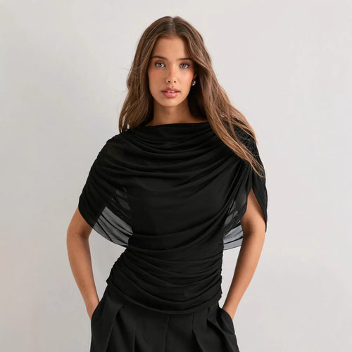 Dame stilfull drapertopp Skjora