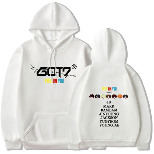 Dame hoodie med unikt GOT7 design og komfortabel passform Skjora