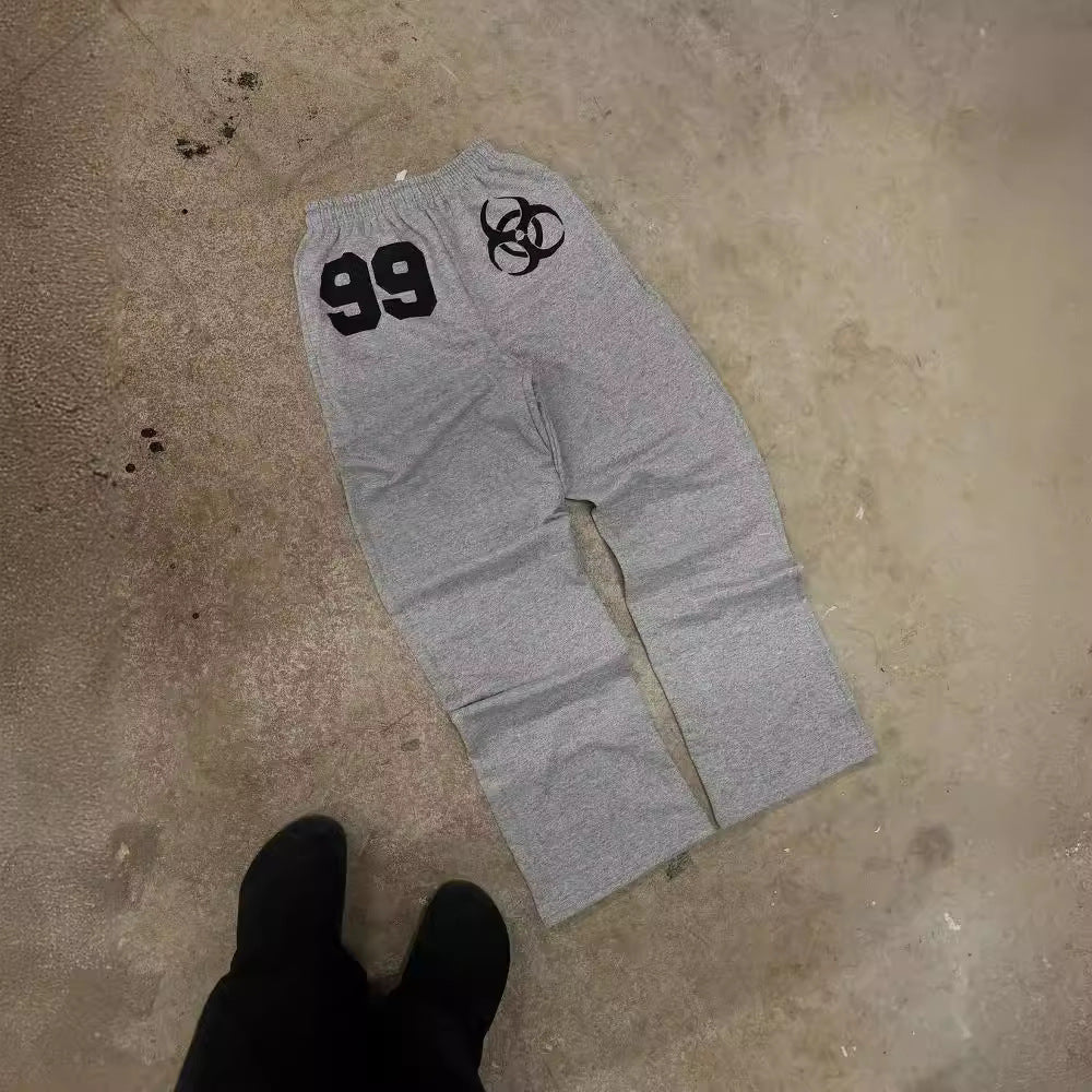 Kvinne joggebukser med urban biohazard-design og komfortabel passform Skjora