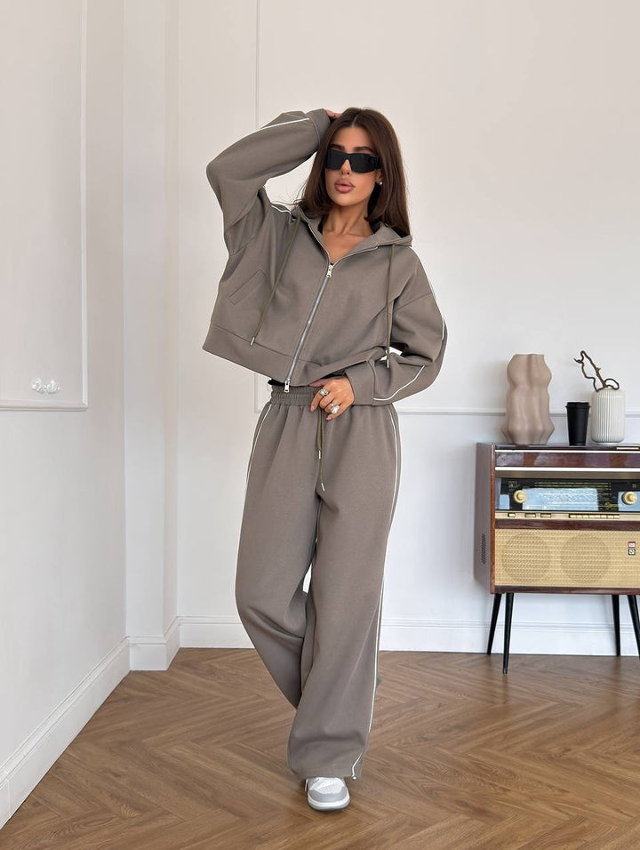 Dame sporty relax-set laget av høykvalitets jersey Skjora