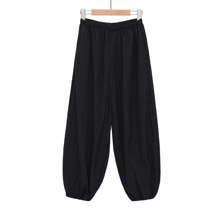 Dame Sporty Sweatpants med elastisk midje og vide ben Skjora