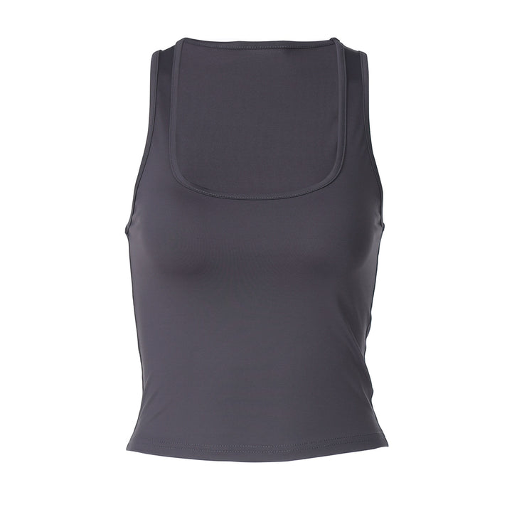 Damer sporty tanktop med brede stropper Skjora